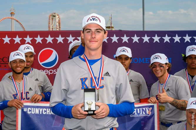 Francesco Bonvini - 2022 CUNYAC CC Baseball Championship MVP