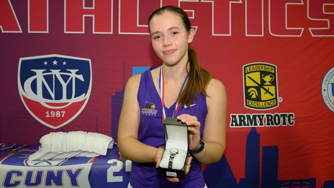 2024 CUNYAC/HSS Women's Tennis Championship, MVP Julia Aksamenova